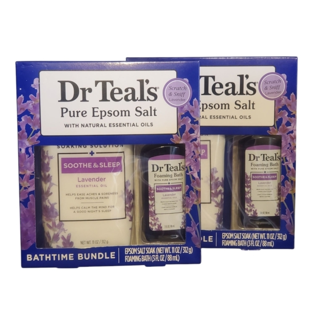 Dr.Teals Lavender BathTime Bundle